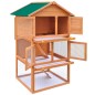 Kaninchenstall Kleintierhaus Hasenstall 3 Ebenen Holz Kaninchenstall Kleintierhaus Hasenstall 3 Ebenen Holz