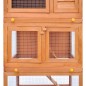 Kaninchenstall Kleintierhaus Hasenstall 3 Ebenen Holz Kaninchenstall Kleintierhaus Hasenstall 3 Ebenen Holz