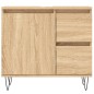 vidaXL Badschrank Sonoma-Eiche 65x33x60 cm Holzwerkstoff vidaXL Badschrank Sonoma-Eiche 65x33x60 cm Holzwerkstoff