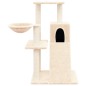 vidaXL Kratzbaum mit Sisal-Kratzsäulen Creme 82 cm vidaXL Kratzbaum mit Sisal-Kratzsäulen Creme 82 cm