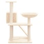 vidaXL Kratzbaum mit Sisal-Kratzsäulen Creme 82 cm vidaXL Kratzbaum mit Sisal-Kratzsäulen Creme 82 cm