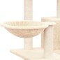 vidaXL Kratzbaum mit Sisal-Kratzsäulen Creme 82 cm vidaXL Kratzbaum mit Sisal-Kratzsäulen Creme 82 cm