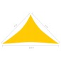 vidaXL Sonnensegel 160 g/m² Gelb 4x4x5,8 m HDPE vidaXL Sonnensegel 160 g/m² Gelb 4x4x5,8 m HDPE