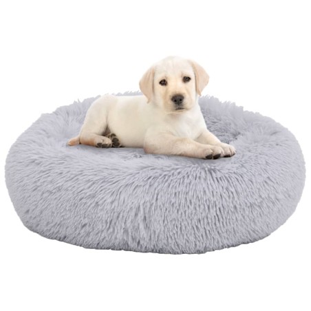 vidaXL Hunde- und Katzenkissen Waschbar Hellgrau 70x70x15cm 