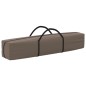 vidaXL Partyzelt Faltbar Taupe 3x6 m vidaXL Partyzelt Faltbar Taupe 3x6 m
