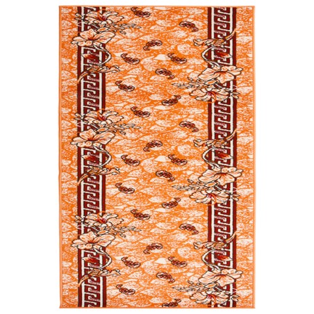 vidaXL Teppichläufer BCF Terrakottarot 100x150 cm