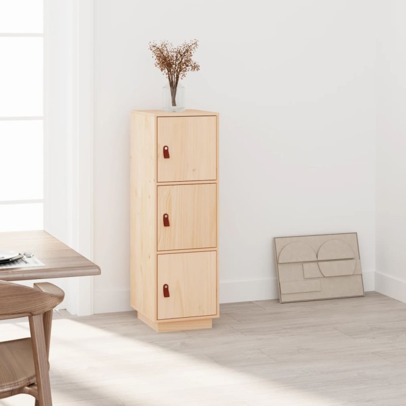 vidaXL Highboard 34x40x108,5 cm Massivholz Kiefer vidaXL Highboard 34x40x108,5 cm Massivholz Kiefer
