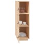 vidaXL Highboard 34x40x108,5 cm Massivholz Kiefer vidaXL Highboard 34x40x108,5 cm Massivholz Kiefer