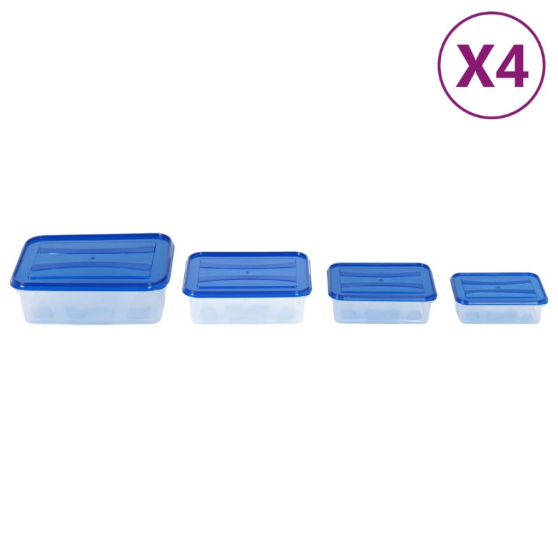 vidaXL Frischhaltedosen mit Deckeln 16 Stk. PP vidaXL Frischhaltedosen mit Deckeln 16 Stk. PP