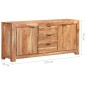 vidaXL Sideboard 175x40x75 cm Akazie Massivholz vidaXL Sideboard 175x40x75 cm Akazie Massivholz