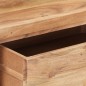 vidaXL Konsolentisch 100x35x76 cm Massivholz Akazie mit Naturkanten vidaXL Konsolentisch 100x35x76 cm Massivholz Akazie mit Naturkanten