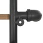 vidaXL Bücherregal aus massivem Tannenholz und Stahl 120x42x180 cm vidaXL Bücherregal aus massivem Tannenholz und Stahl 120x42x180 cm