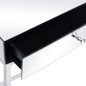 vidaXL Verspiegelter Konsolentisch aus Stahl und Glas 107x33x77 cm vidaXL Verspiegelter Konsolentisch aus Stahl und Glas 107x33x77 cm