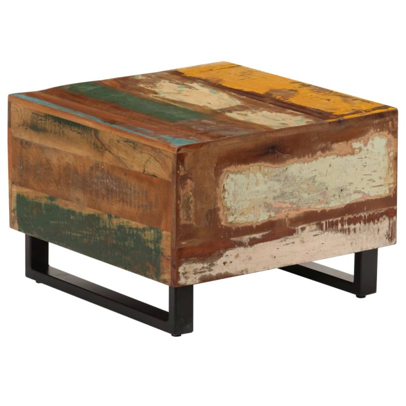 vidaXL Couchtisch 50 x 50 x 35 cm Altholz Massiv vidaXL Couchtisch 50 x 50 x 35 cm Altholz Massiv