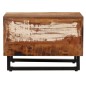 vidaXL Couchtisch 50 x 50 x 35 cm Altholz Massiv vidaXL Couchtisch 50 x 50 x 35 cm Altholz Massiv