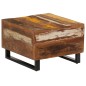 vidaXL Couchtisch 50 x 50 x 35 cm Altholz Massiv vidaXL Couchtisch 50 x 50 x 35 cm Altholz Massiv