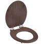 SCHÜTTE Toilettensitz mit Absenkautomatik DARK WOOD SCHÜTTE Toilettensitz mit Absenkautomatik DARK WOOD