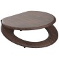 SCHÜTTE Toilettensitz mit Absenkautomatik DARK WOOD SCHÜTTE Toilettensitz mit Absenkautomatik DARK WOOD