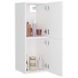 vidaXL Badezimmerschrank Weiß 30x30x80 cm Holzwerkstoff vidaXL Badezimmerschrank Weiß 30x30x80 cm Holzwerkstoff