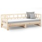 vidaXL Tagesbett Ausziehbar Massivholz Kiefer 2x(90x200) cm vidaXL Tagesbett Ausziehbar Massivholz Kiefer 2x(90x200) cm