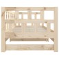 vidaXL Tagesbett Ausziehbar Massivholz Kiefer 2x(90x200) cm vidaXL Tagesbett Ausziehbar Massivholz Kiefer 2x(90x200) cm