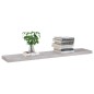 vidaXL Schweberegale 2 Stk. Betongrau 120x23,5x3,8 cm MDF vidaXL Schweberegale 2 Stk. Betongrau 120x23,5x3,8 cm MDF