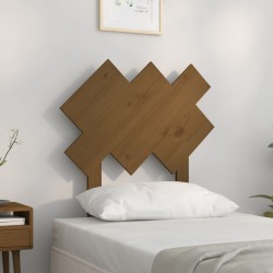 vidaXL Kopfteil Honigbraun 72,5x3x81cm Massivholz Kiefer