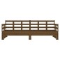 vidaXL Tagesbett Ausziehbar Honigbraun Massivholz Kiefer 2x(80x200) cm vidaXL Tagesbett Ausziehbar Honigbraun Massivholz Kiefer 2x(80x200) cm