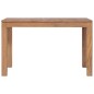vidaXL Esstisch Massivholz Teak mit Natürlichem Finish 120x60x76 cm vidaXL Esstisch Massivholz Teak mit Natürlichem Finish 120x60x76 cm