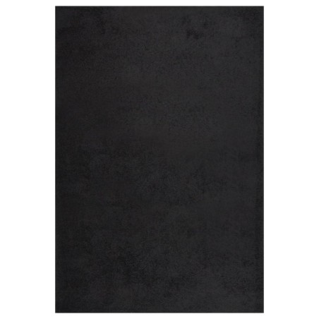vidaXL Teppich Shaggy Hochflor Schwarz 160x230 cm