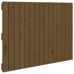 vidaXL Wand-Kopfteil Honigbraun 95,5x3x60 cm Massivholz Kiefer