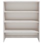 vidaXL Highboard-Oberteil HAMAR Weiß 90x30x100 cm Massivholz vidaXL Highboard-Oberteil HAMAR Weiß 90x30x100 cm Massivholz