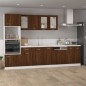 vidaXL Hängeschrank Braun Eichen-Optik 39,5x31x60 cm Holzwerkstoff vidaXL Hängeschrank Braun Eichen-Optik 39,5x31x60 cm Holzwerkstoff