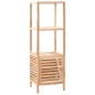 vidaXL Badezimmerschrank Massivholz Walnuss 39,5x35,5x123 cm vidaXL Badezimmerschrank Massivholz Walnuss 39,5x35,5x123 cm