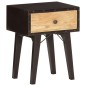 vidaXL Nachttisch 40x30x50 cm Altholz Massiv vidaXL Nachttisch 40x30x50 cm Altholz Massiv