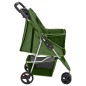 vidaXL Hundewagen Faltbar Grün 80x46x98 cm Oxford-Gewebe vidaXL Hundewagen Faltbar Grün 80x46x98 cm Oxford-Gewebe