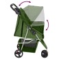 vidaXL Hundewagen Faltbar Grün 80x46x98 cm Oxford-Gewebe vidaXL Hundewagen Faltbar Grün 80x46x98 cm Oxford-Gewebe