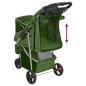 vidaXL Hundewagen Faltbar Grün 80x46x98 cm Oxford-Gewebe vidaXL Hundewagen Faltbar Grün 80x46x98 cm Oxford-Gewebe