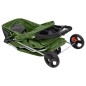 vidaXL Hundewagen Faltbar Grün 80x46x98 cm Oxford-Gewebe vidaXL Hundewagen Faltbar Grün 80x46x98 cm Oxford-Gewebe