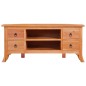 vidaXL TV-Schrank 100x40x45 cm Massivholz Mahagoni vidaXL TV-Schrank 100x40x45 cm Massivholz Mahagoni
