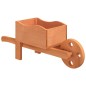 vidaXL Pflanzgefäße Schubkarre-Design 2 Stk. 47x15x19 cm Massivholz vidaXL Pflanzgefäße Schubkarre-Design 2 Stk. 47x15x19 cm Massivholz