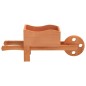 vidaXL Pflanzgefäße Schubkarre-Design 2 Stk. 47x15x19 cm Massivholz vidaXL Pflanzgefäße Schubkarre-Design 2 Stk. 47x15x19 cm Massivholz