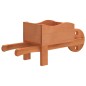 vidaXL Pflanzgefäße Schubkarre-Design 2 Stk. 47x15x19 cm Massivholz vidaXL Pflanzgefäße Schubkarre-Design 2 Stk. 47x15x19 cm Massivholz