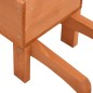 vidaXL Pflanzgefäße Schubkarre-Design 2 Stk. 47x15x19 cm Massivholz vidaXL Pflanzgefäße Schubkarre-Design 2 Stk. 47x15x19 cm Massivholz
