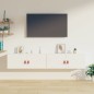 vidaXL Wandschränke 2 Stk. Weiß 80x30x30 cm Massivholz Kiefer vidaXL Wandschränke 2 Stk. Weiß 80x30x30 cm Massivholz Kiefer