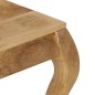 vidaXL Beistelltisch 45 x 45 x 40 cm Mangoholz Massiv vidaXL Beistelltisch 45 x 45 x 40 cm Mangoholz Massiv