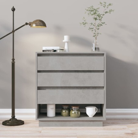 vidaXL Sideboard Betongrau 70x41x75 cm Holzwerkstoff