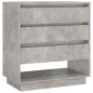 vidaXL Sideboard Betongrau 70x41x75 cm Holzwerkstoff vidaXL Sideboard Betongrau 70x41x75 cm Holzwerkstoff