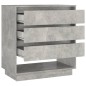 vidaXL Sideboard Betongrau 70x41x75 cm Holzwerkstoff vidaXL Sideboard Betongrau 70x41x75 cm Holzwerkstoff