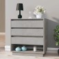 vidaXL Sideboard Betongrau 70x41x75 cm Holzwerkstoff vidaXL Sideboard Betongrau 70x41x75 cm Holzwerkstoff